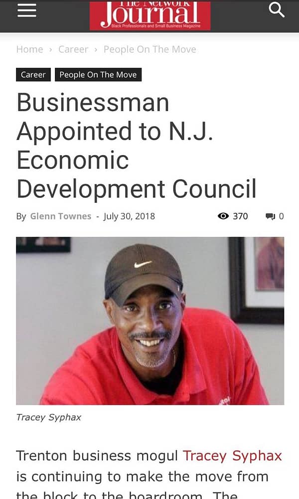 Businessman Appointed to N.J. Economic Development Council